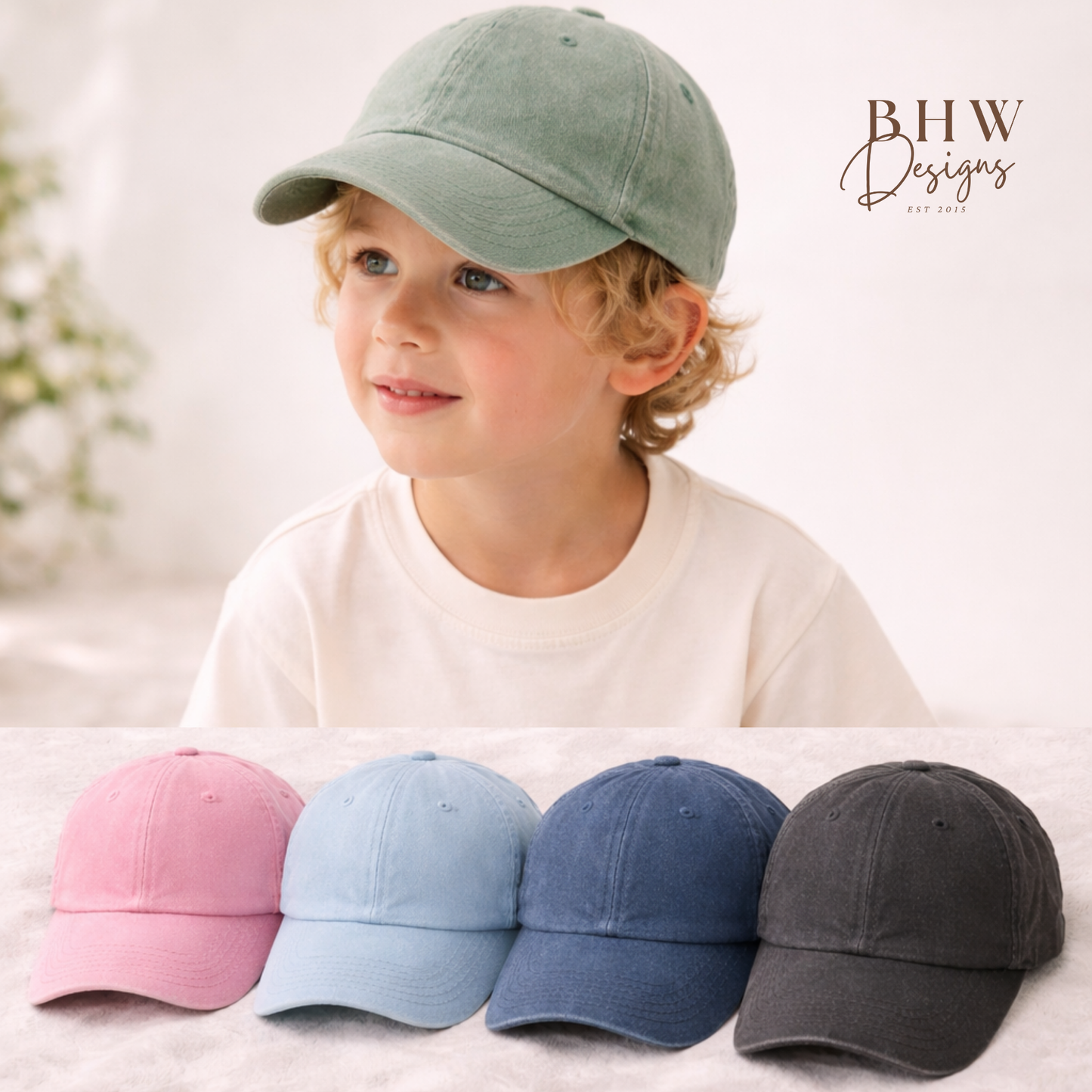 Children's Vintage Wash Cap