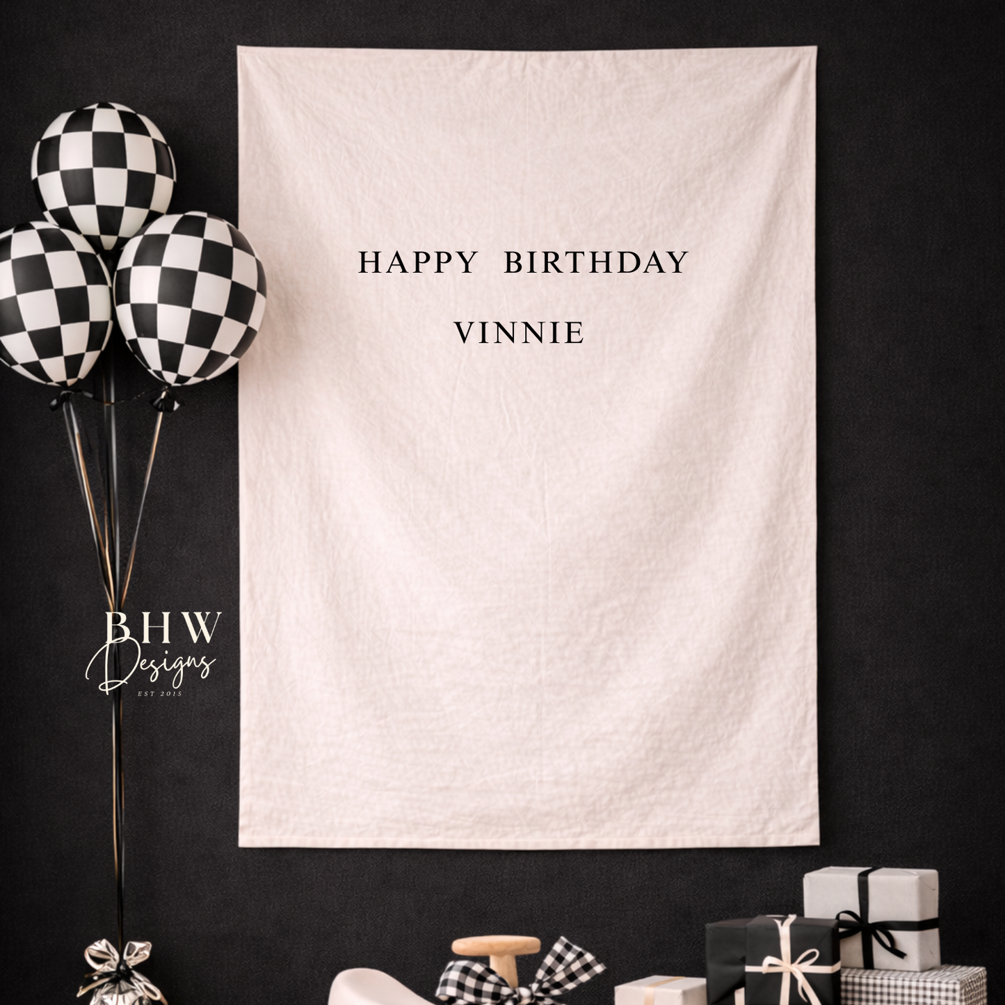 Personalised Birthday Banner