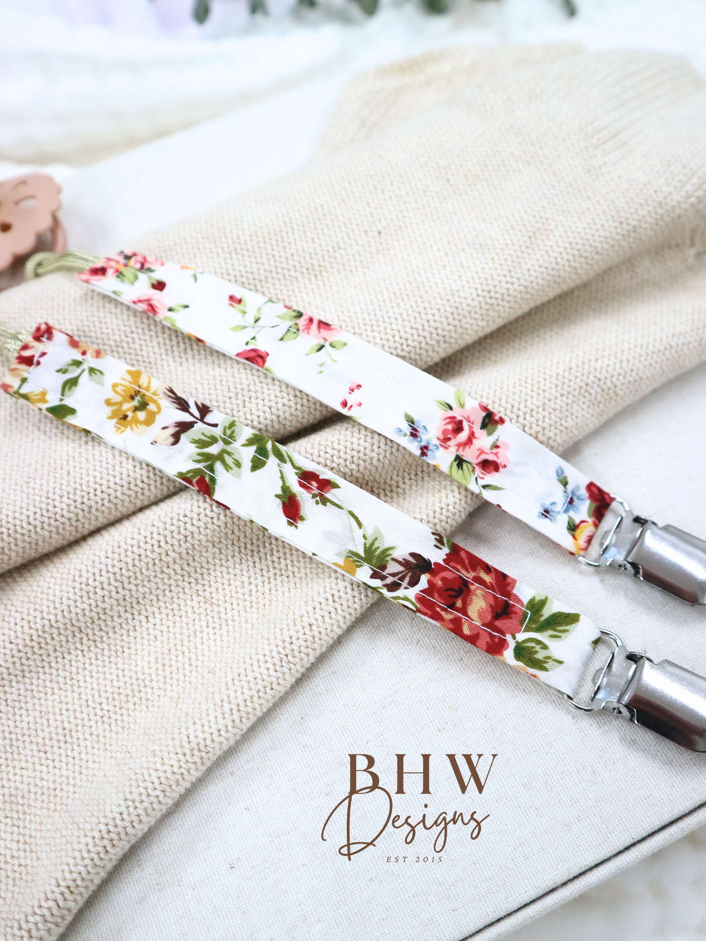 Floral Dummy Clips
