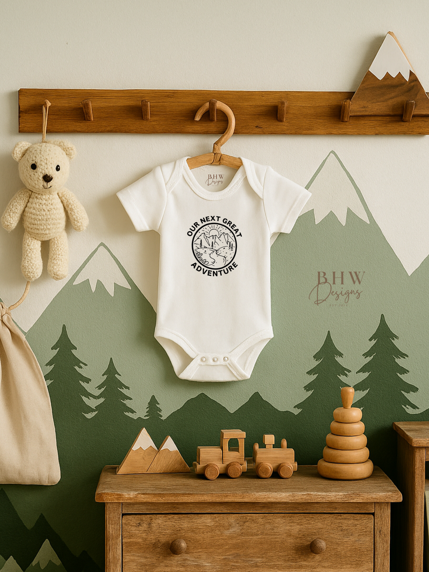 Our Next Great Adventure Baby Vest