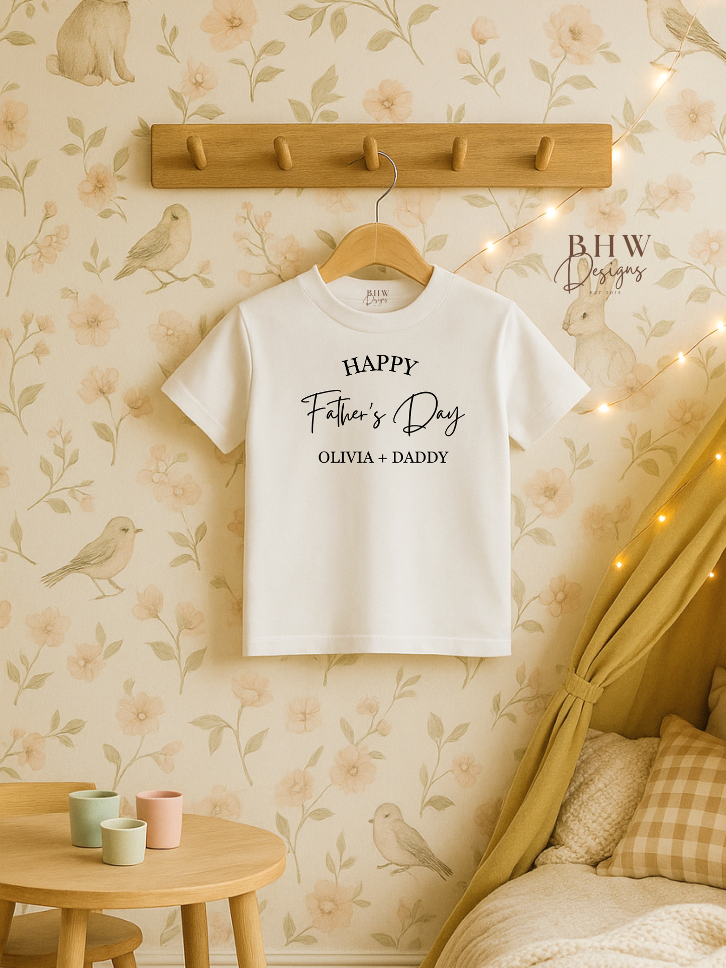 Happy Father's Day Personalised T-shirt