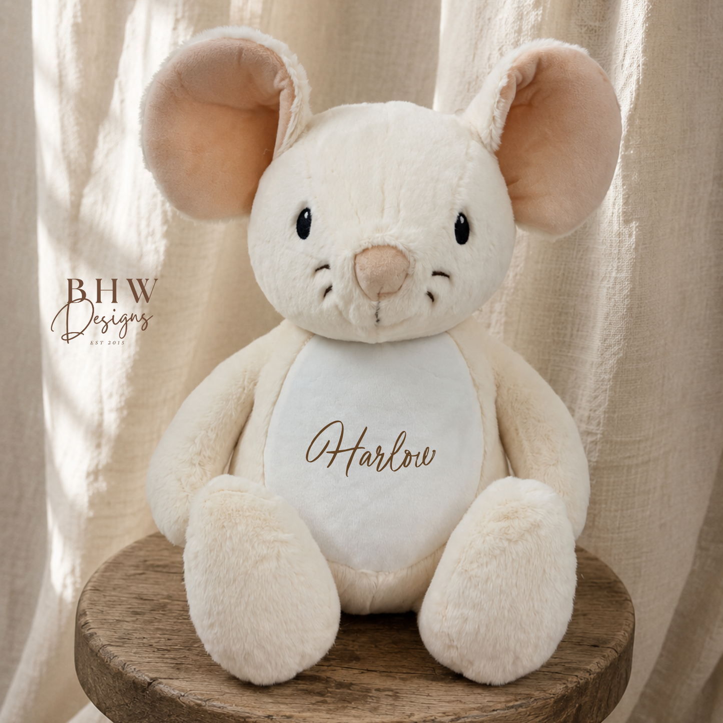 Personalised Mouse Soft Toy