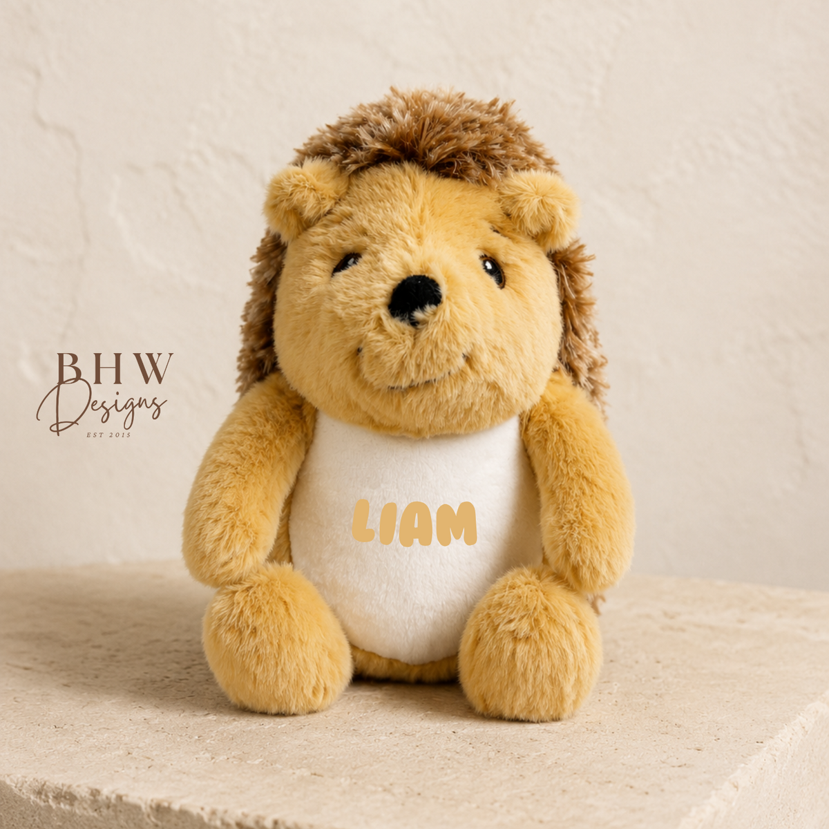 Personalised Mini Hedgehog Soft Toy
