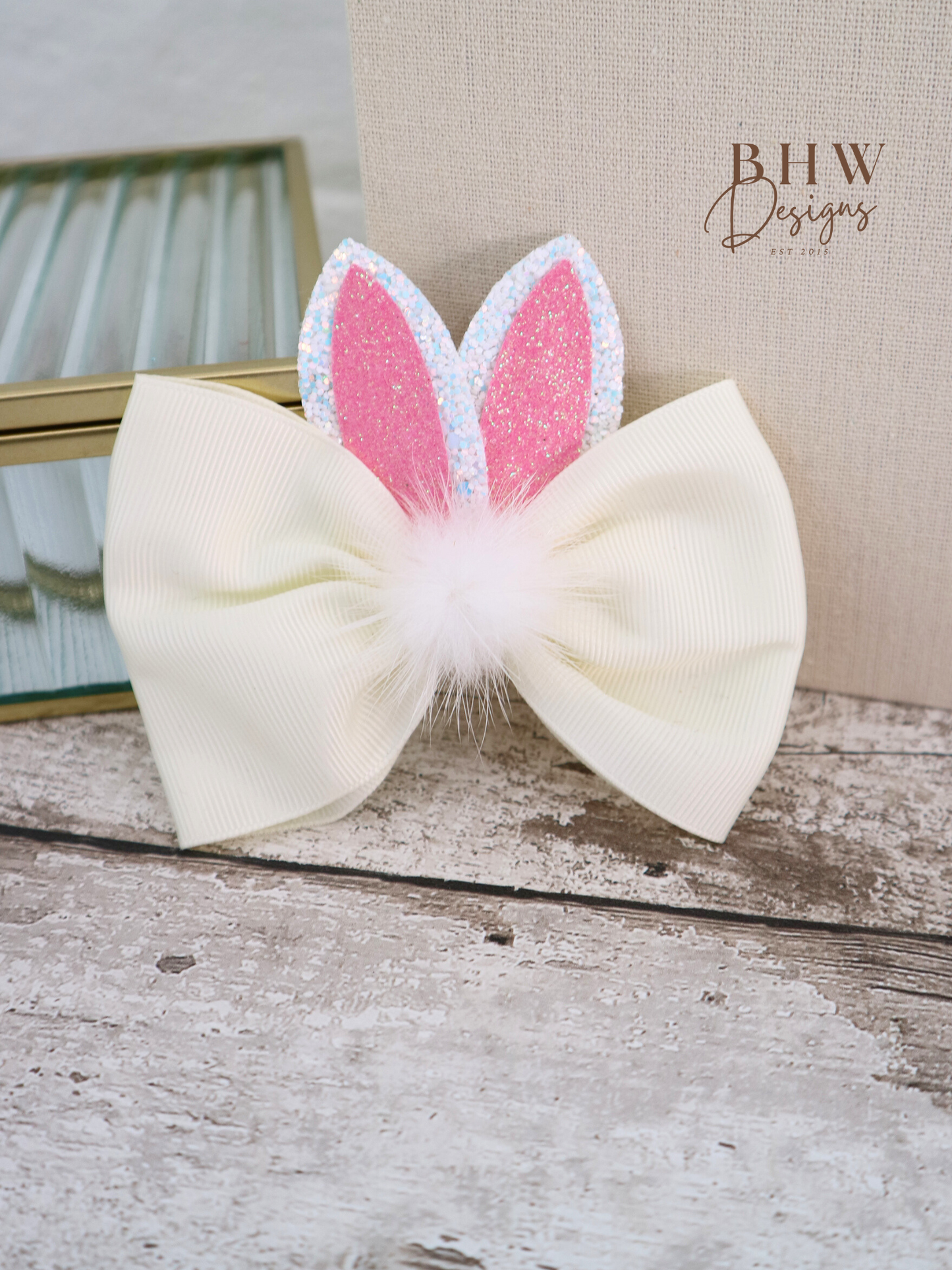 Girl's Bunny Ear Hair Bow