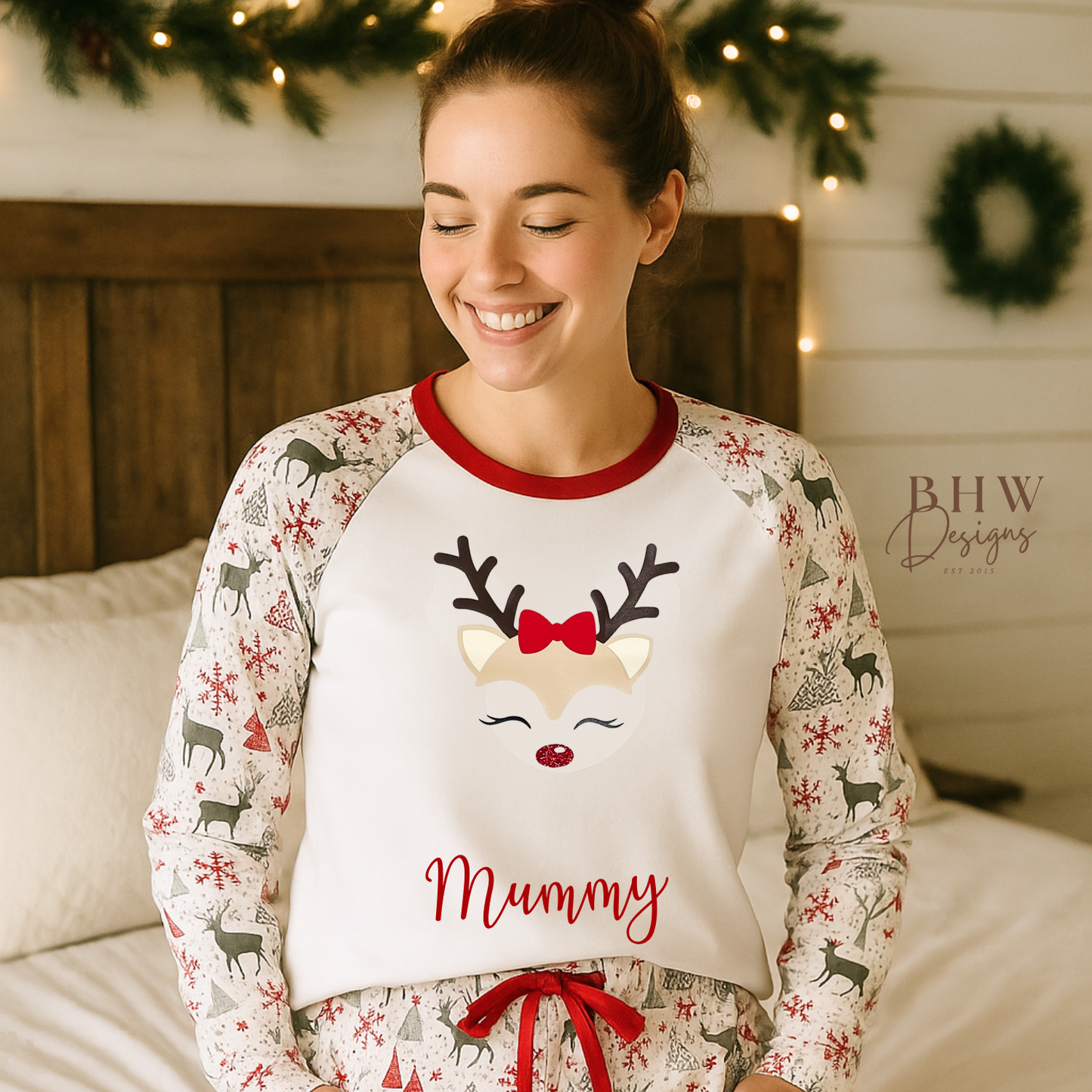 Women's Reindeer Pyjamas
