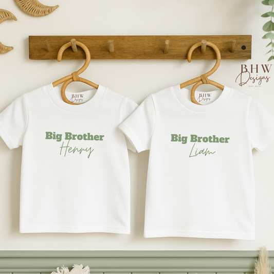 Personalised Big Brother T-Shirt