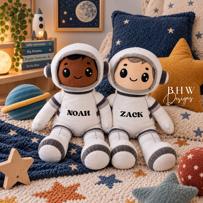 Personalised Astronaut Soft Toy