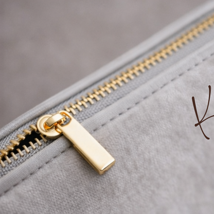 Personalised Velvet Bag - Moonstone