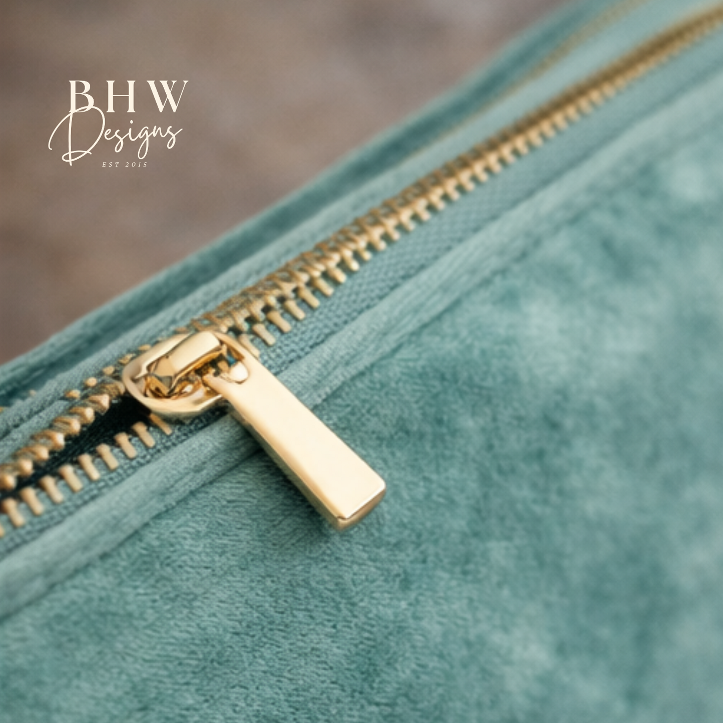 Personalised Velvet Bag - Jade