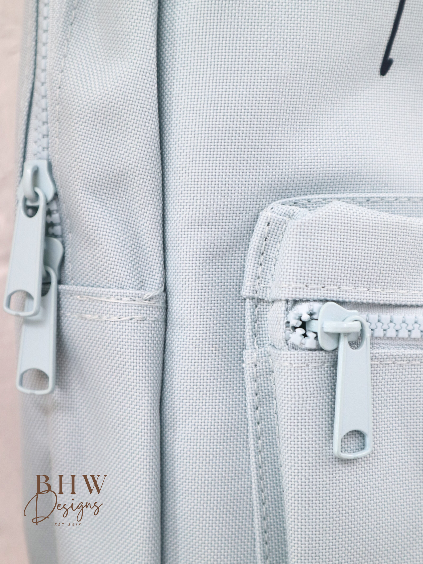 Personalised Kid's Mini Backpack - Baby Blue