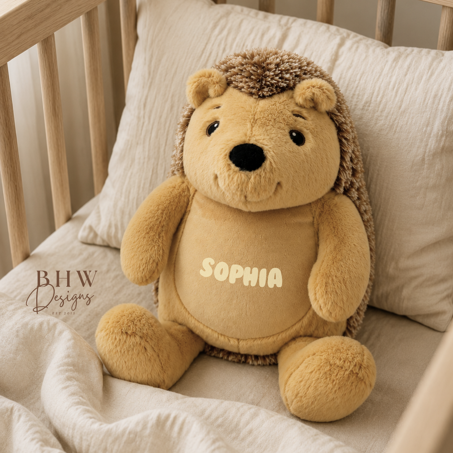 Personalised Hedgehog Soft Toy