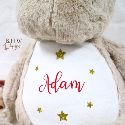 Personalised Reindeer Soft Toy