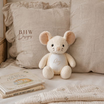 Personalised Mouse Mini Soft Toy