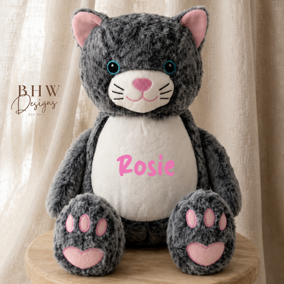 Personalised Cat Soft Toy