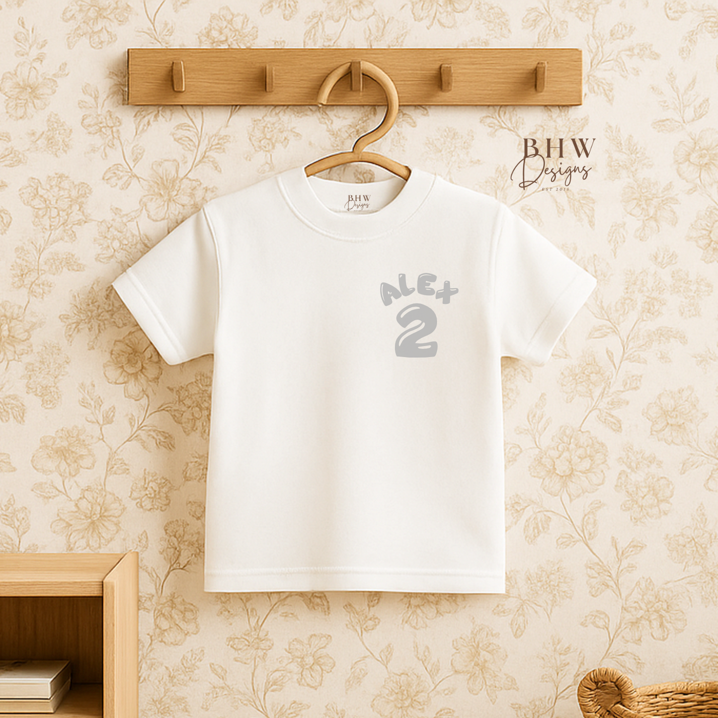 Birthday Age and Name T-shirt