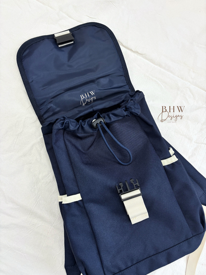Personalised Kid's Adventure Backpack - Navy