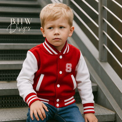 Varsity Jacket - Red