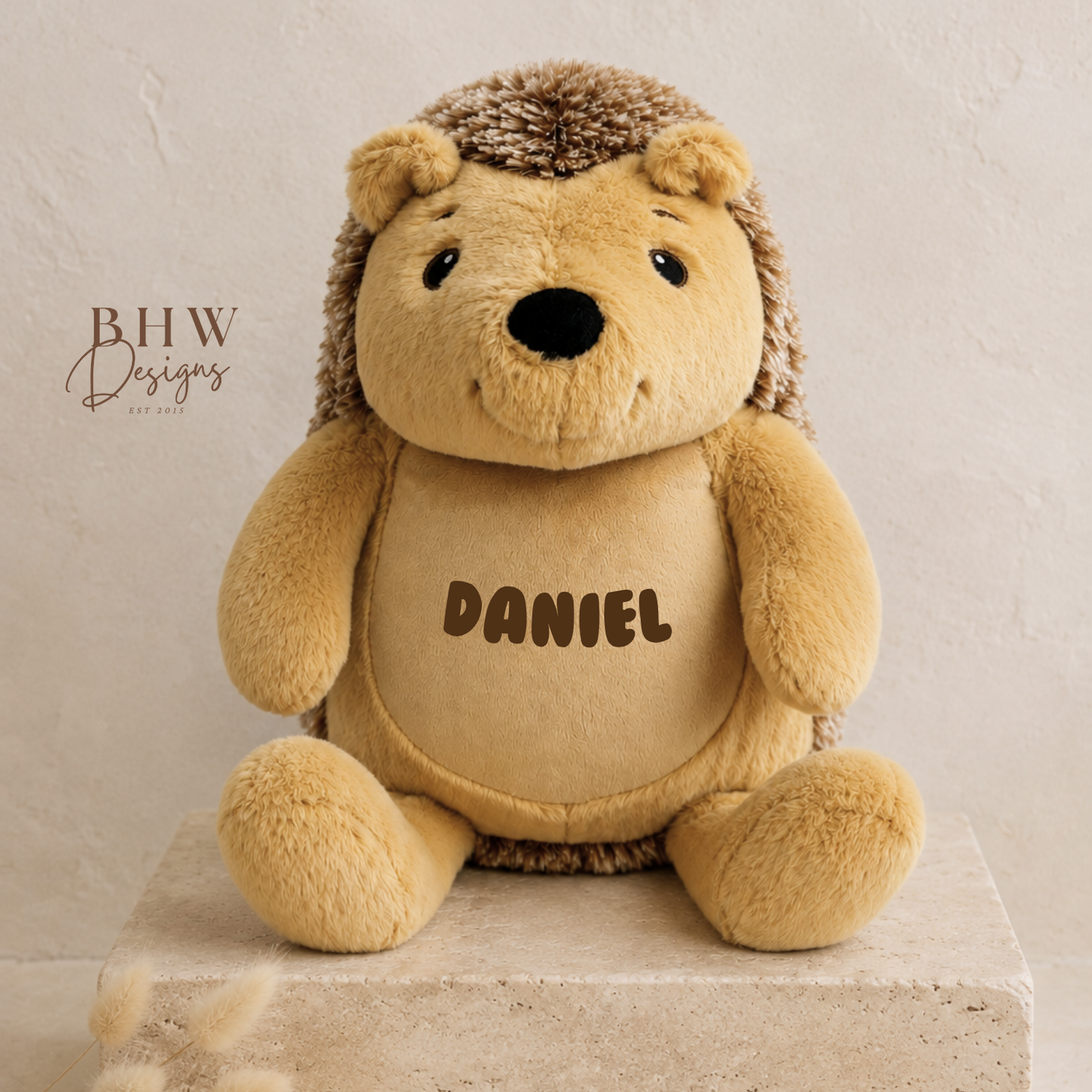 Personalised Hedgehog Soft Toy