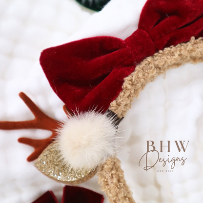 Girls Antler Headband
