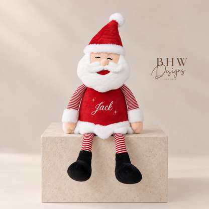 Personalised Santa Soft Toy