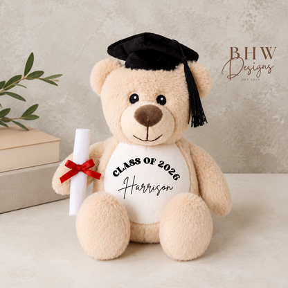 Personalised Graduation Teddy