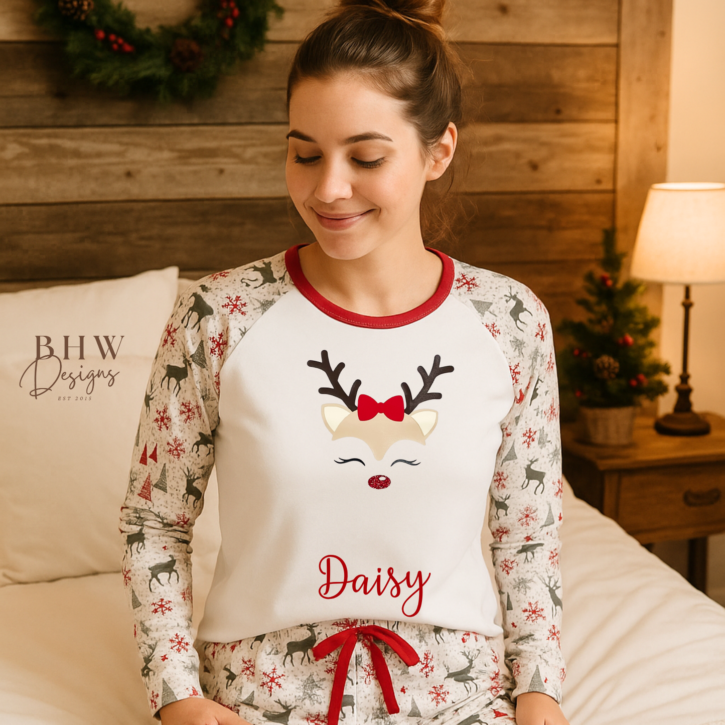 Women's Reindeer Pyjamas