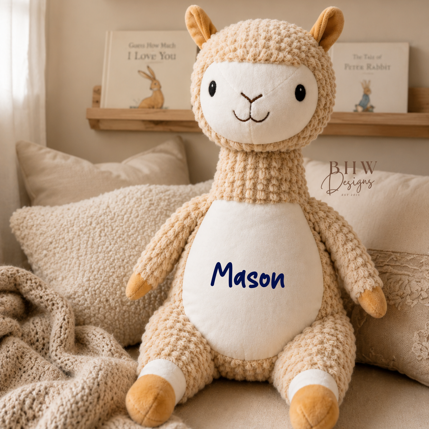 Personalised Alpaca Soft Toy