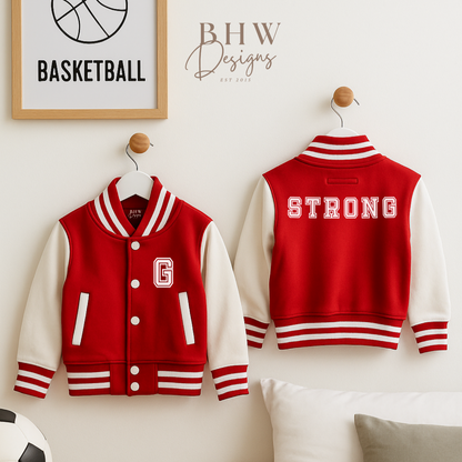 Varsity Jacket - Red