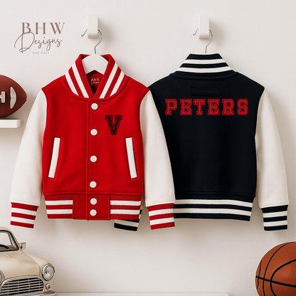 Varsity Jacket - Red