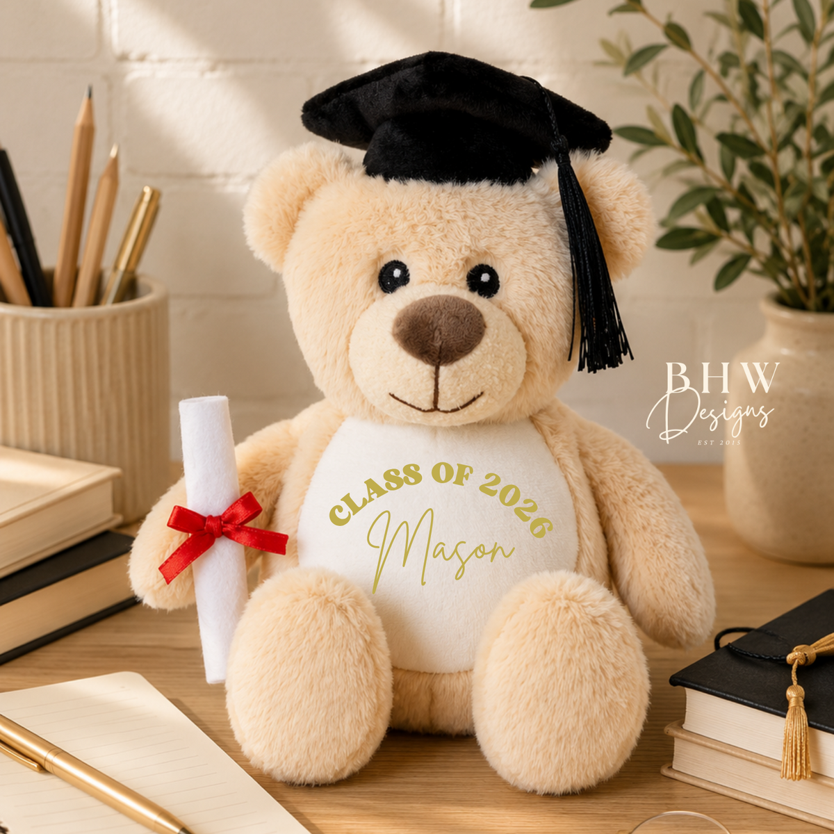 Personalised Graduation Teddy