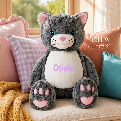 Personalised Cat Soft Toy