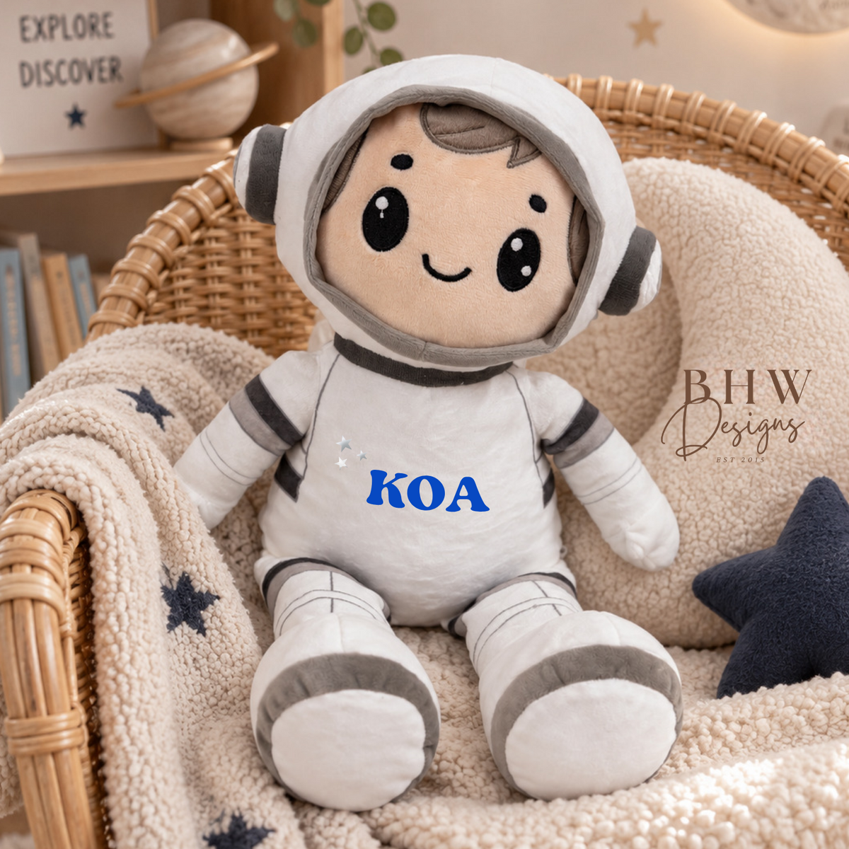 Personalised Astronaut Soft Toy