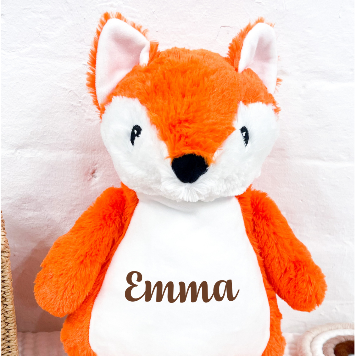 Personalised Fox Soft Toy
