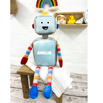 Personalised Robot Soft Toy