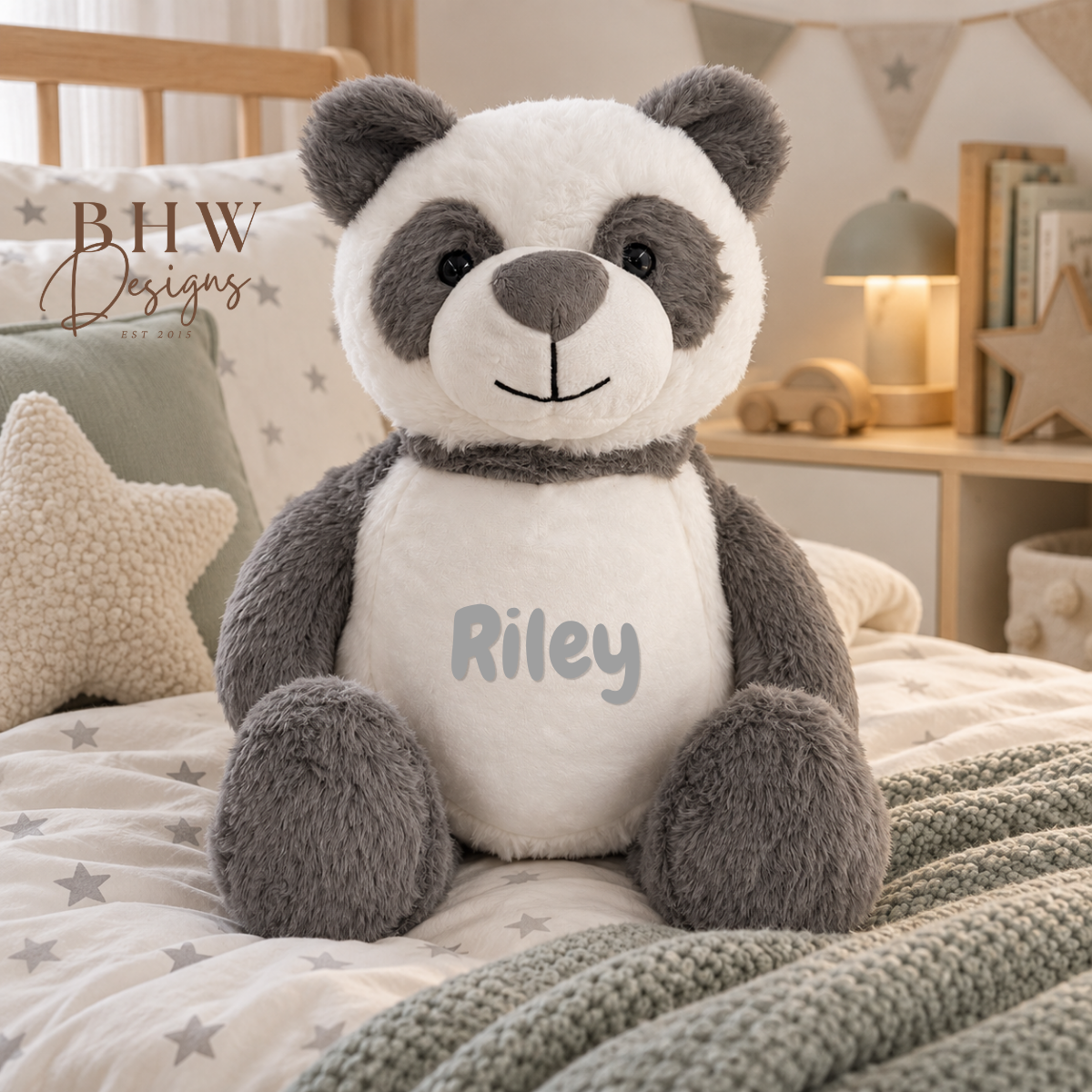 Personalised Panda Soft Toy