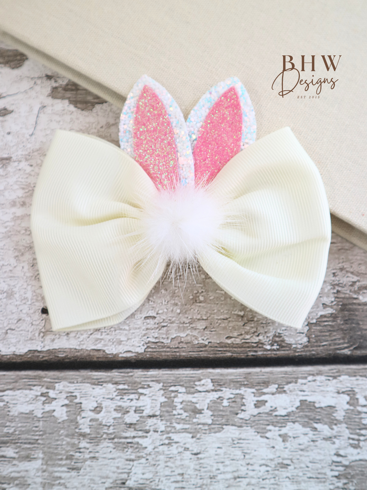 Girl's Bunny Ear Hair Bow