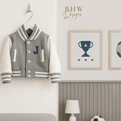 Varsity Jacket - Grey