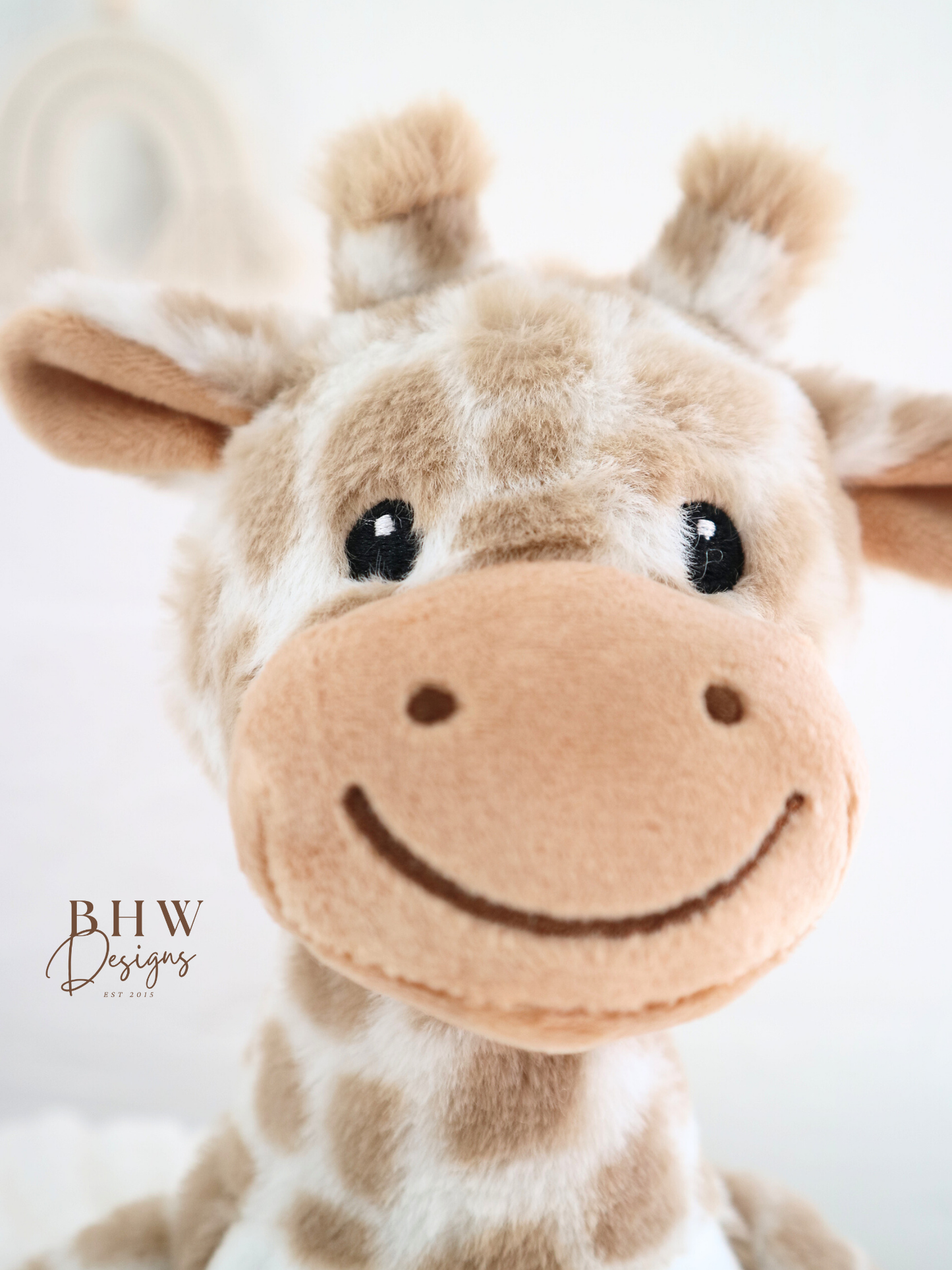 Personalised Mini Giraffe Soft Toy