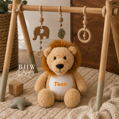 Personalised Mini Lion Soft Toy