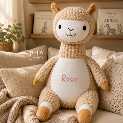 Personalised Alpaca Soft Toy