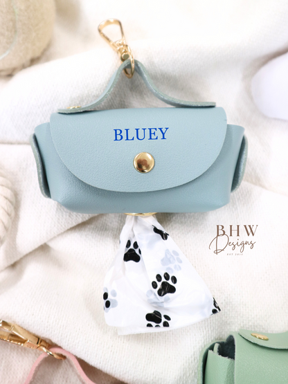 Personalised Dog Poop Bag Holder