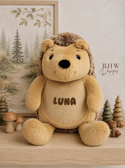 Personalised Hedgehog Soft Toy