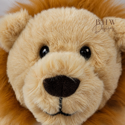 Personalised Mini Lion Soft Toy