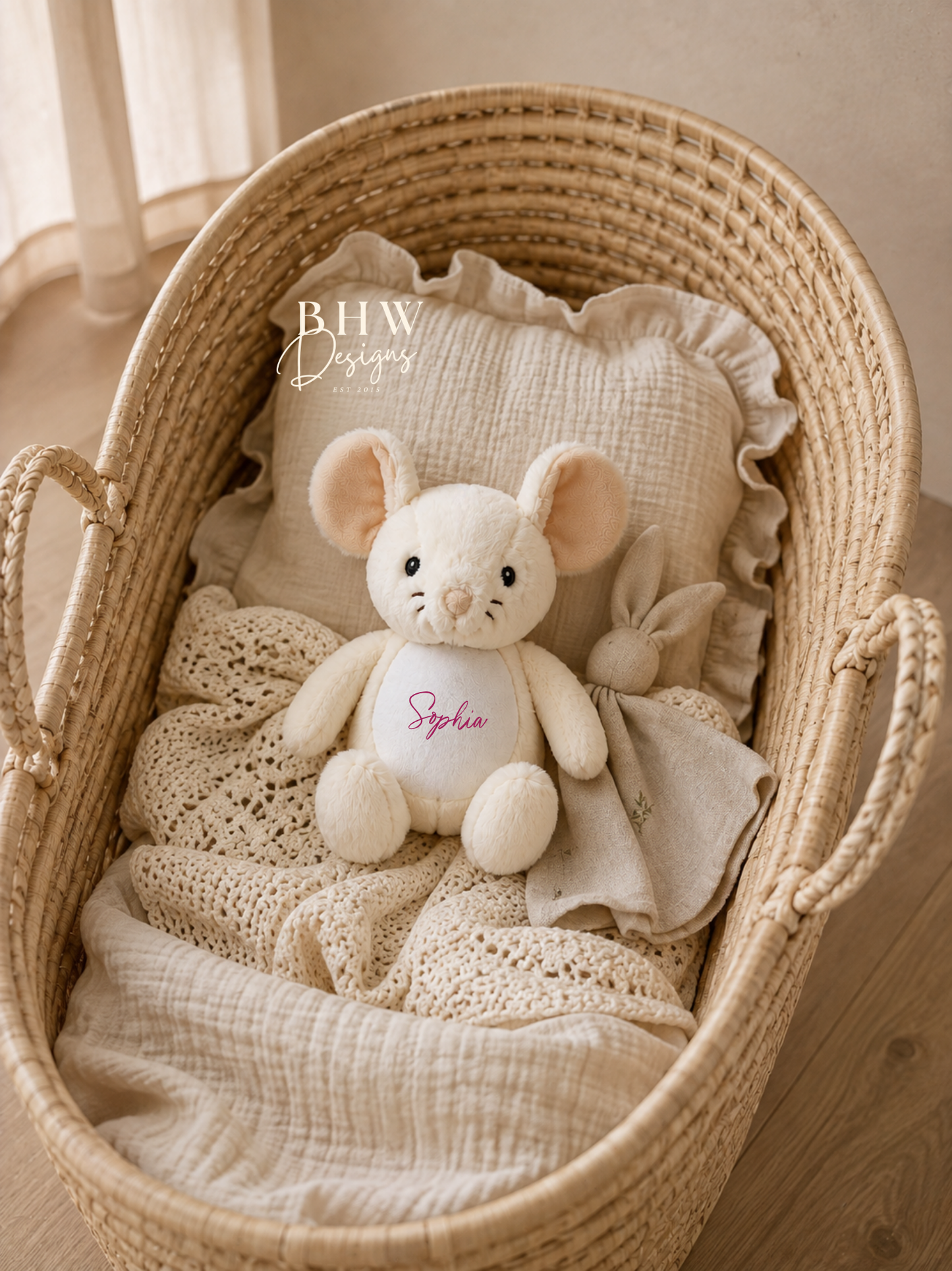 Personalised Mouse Mini Soft Toy