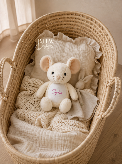 Personalised Mouse Mini Soft Toy