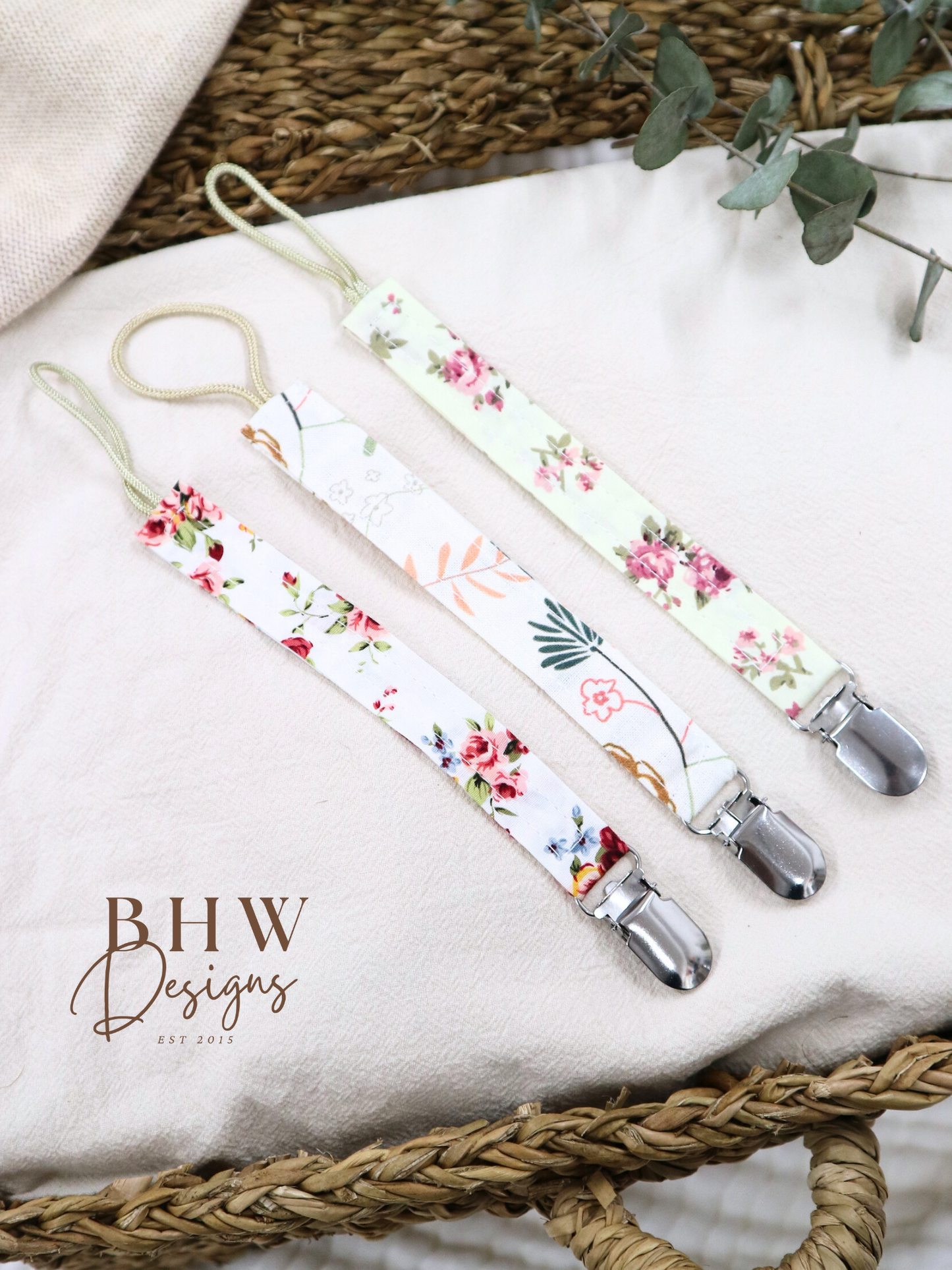 Floral Dummy Clips