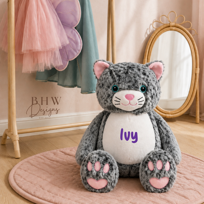 Personalised Cat Soft Toy