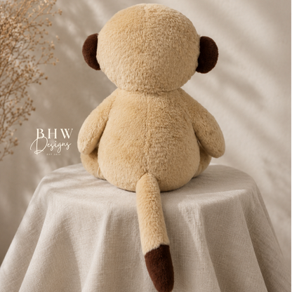 personalised Meerkat Soft Toy