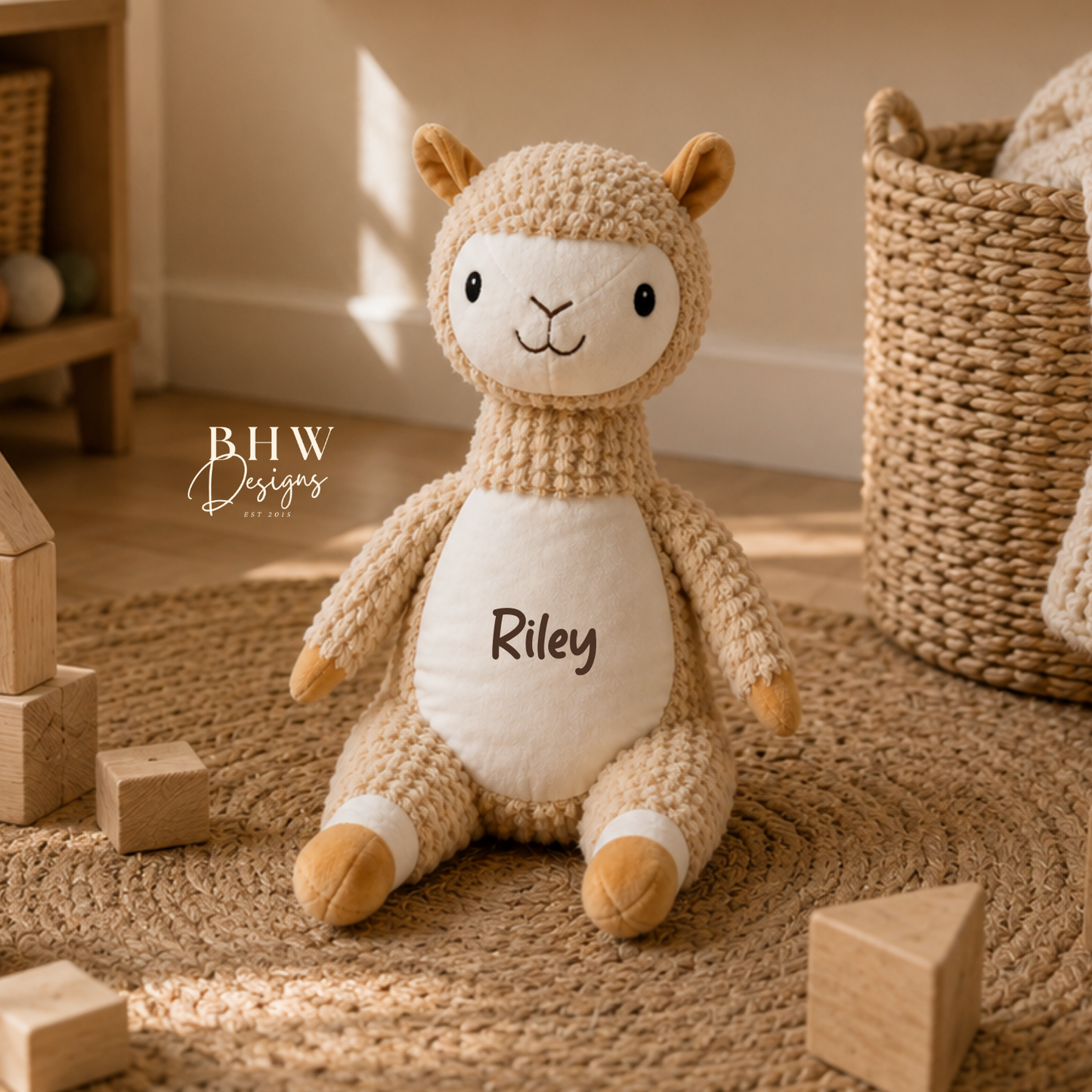 Personalised Alpaca Soft Toy