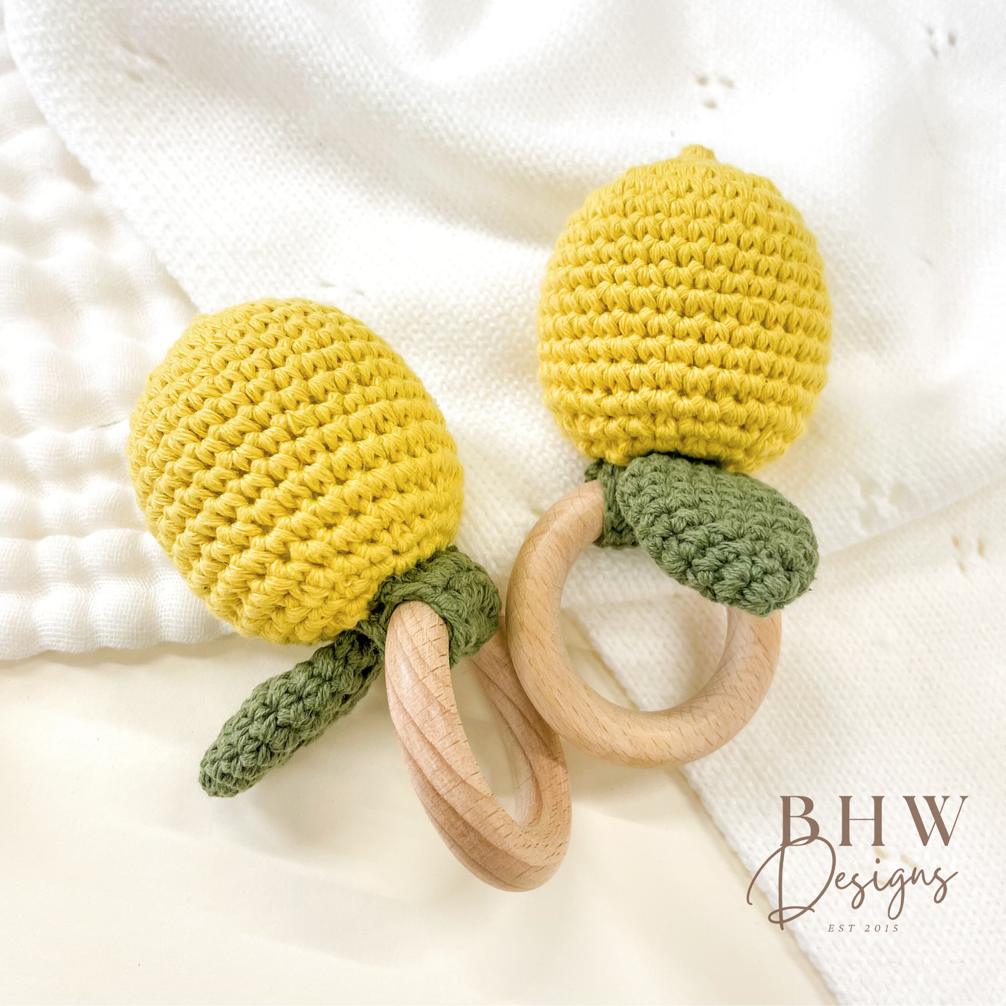 Crochet Lemon Rattle